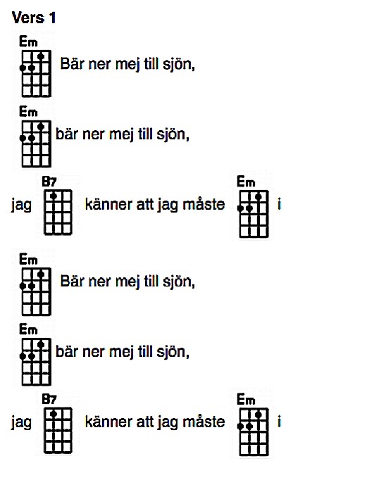 Bär ner mig till sjön 1